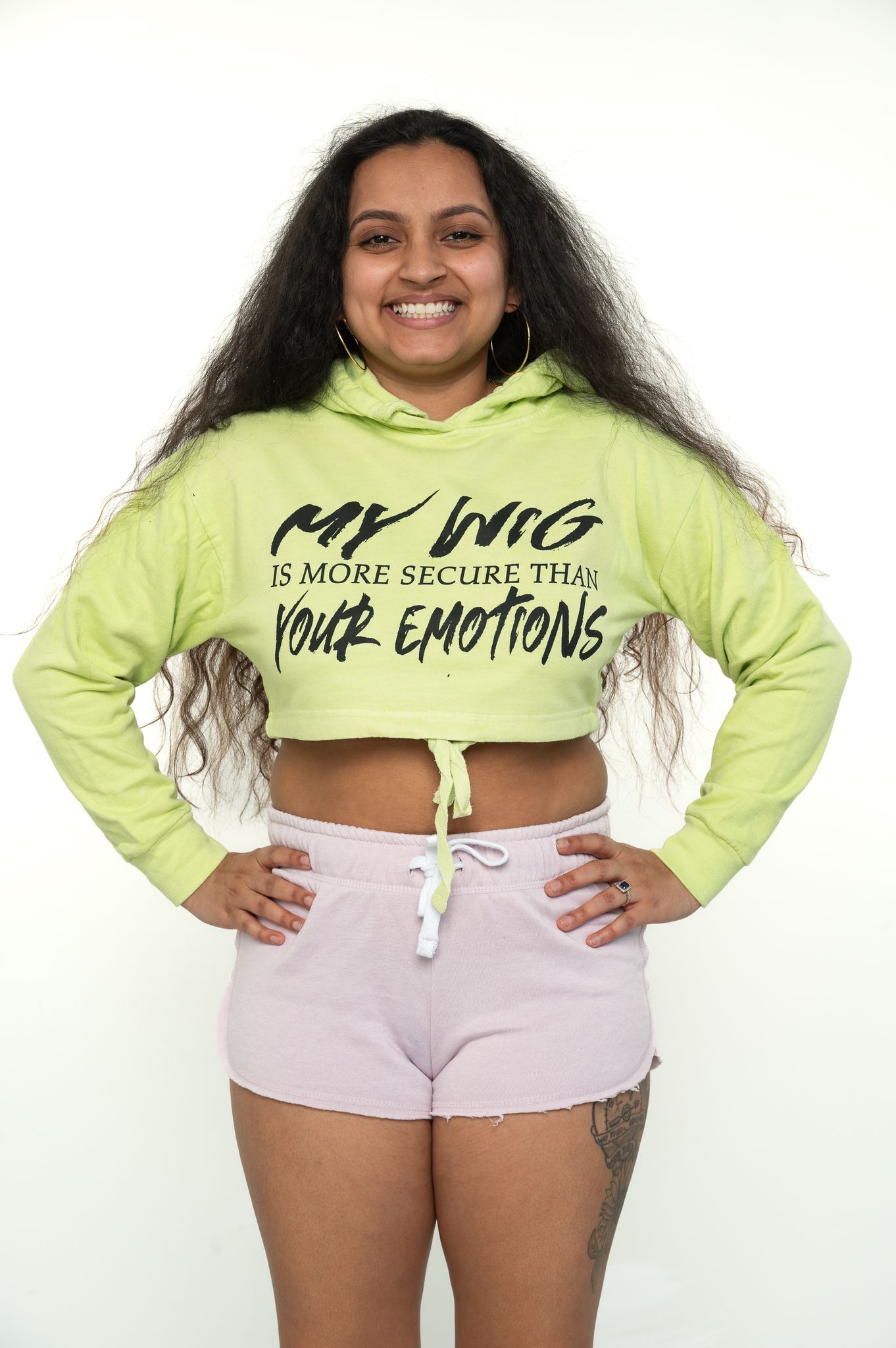 MY WIG MORE SECURE THAN YOUR EMOTION