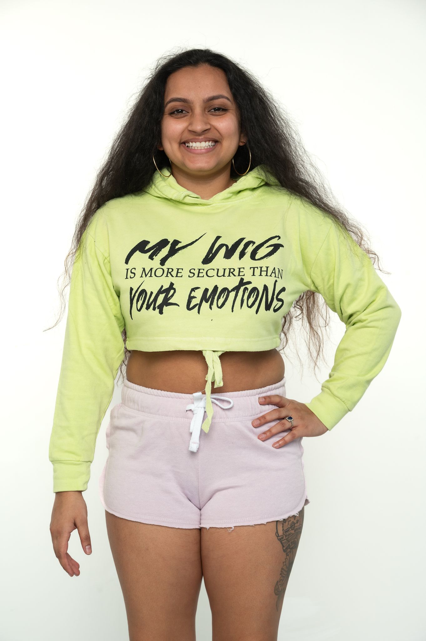 MY WIG MORE SECURE THAN YOUR EMOTION