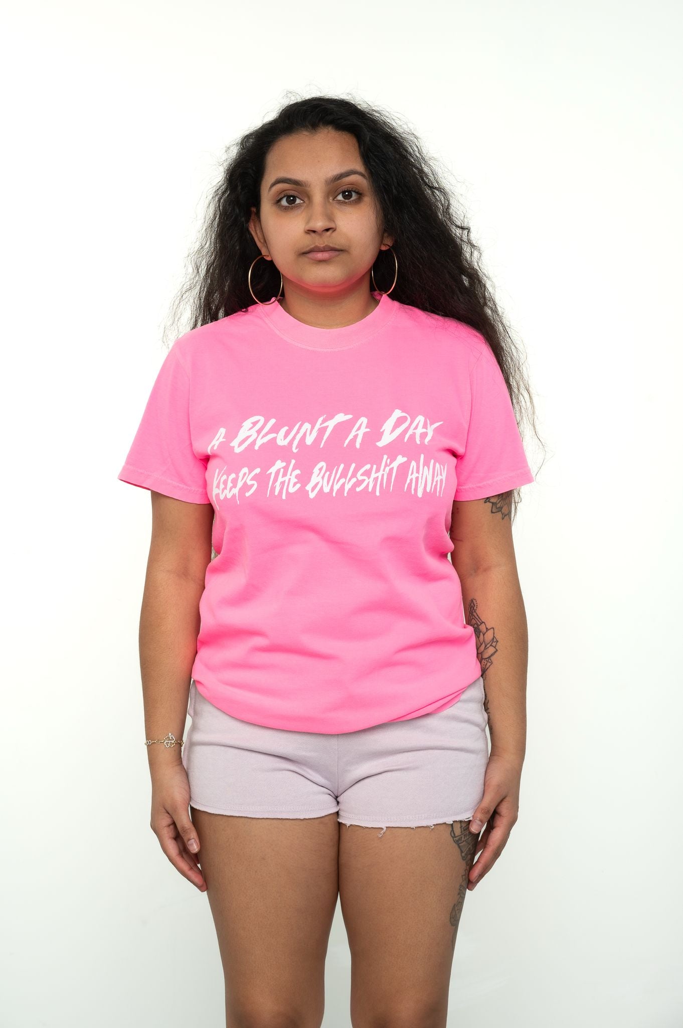 A BLUNT DAY KEEP BULLSHIT AWAY (